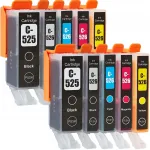 Canon Pixma IP4850, IP4950, MG5150, MG5250, MG5350 tindikassetid PGI-525, 526, 10 tk, XL