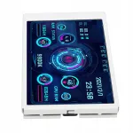 3,5'' IPS USB C lisaekraan 320x480 CPU AIDA64