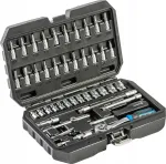T&ouml;&ouml;riistakomplekt 46 osa, CrV, 1/4" CrMo padrun, Hoegert Technik