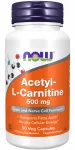 NOW Foods Acetyl L-Carnitine toidulisand 500 mg, 50 kapslit