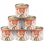 GranataPet DeliCatessen m&auml;rg kassitoit kalkuni ja krevettidega, 6 x 200 g