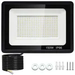 LED-halogeenprojektor 150W karastatud klaas 14500 lm SLIM+