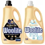 WOOLITE vedel pesuaine mustadele ja valgetele riietele, 2 x 3,7 l