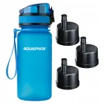Veepudel AQUAPHOR CITY, 350 ml, sinine, 3 veefiltriga