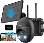 V&auml;lisa p&auml;ikese IP kaamera WiFi 5 MP 4x suum traadita 64 GB