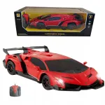 Kaugjuhtimispultiga auto Lamborghini 1:14, punane