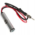Auto raadio antenn v&otilde;imendiga, 25 dBi, FM/AM, DIN