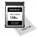 Renice TLC 128GB CFexpress B m&auml;lukaart