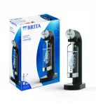 Vee gaasiaparaat BRITA SodaONE CO2 ballooni ja pudeliga, must
