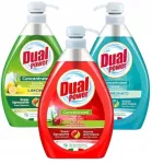 DUAL POWER n&otilde;udepesuvahend, 3 tk, sidrun, granaat&otilde;un, soda