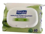Tualettpaber Floralys aaloe ekstraktiga, 60 tk