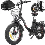 DRVETION CT20 kokkupandav elektrijalgratas, 20", 1000W, 45 km/h, 15Ah, h&uuml;draulilised pidurid
