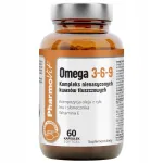 Toidulisand PHARMOVIT Omega 3-6-9 EPA DHA ALA, 60 pehmet kapslit