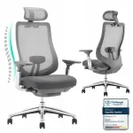 Kontoritool COLAMY Atlas, ergonoomiline, v&otilde;rktoega, k&otilde;rge seljatoega