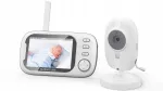 Videovaatleja NANNY ELECTRONIC HD-kaameraga, &ouml;&ouml;režiim, 3,5" LCD, 2,4GHz, KREXUS