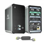 E-VATAR USB-C 3.0 dokiplaat 15 funktsiooniga, PD 100W, s&uuml;learvutile