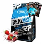 Gainer REAL PHARM REAL MASS 1000g maltodekstriiniga, valgud, aminohapped ja BCAA