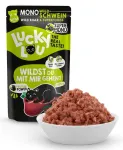 Lucky Lou SuperMono m&auml;rg kassitoit metssealiha, suhkruta, allergilistele kassidele 125g
