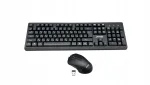 Juhtmevaba klaviatuur ja hiir JEDEL WS736, vaikne t&ouml;&ouml;, RGB, 2.4GHz