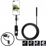 Endoskoopiline inspekteerimiskaamera LED USB C, Full HD, 5,5 mm, 10 m