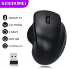 Juhtmevaba Bluetooth 5.2 hiir, 6 nuppu, m&auml;ngimiseks, 1600 DPI