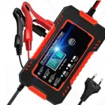 Automaatne aku laadija LCD-ekraaniga, 12V, 6A