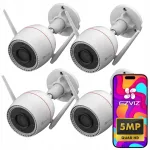 V&auml;litingimuste kaamera EZVIZ CS-H3C, 5 MP, 4x suum, WiFi, rakenduse juhtimine