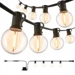 Veekindel aialaternate LED n&ouml;&ouml;r 10 m, 12+1x G40 pirnid