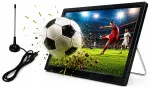 Kaasaskantav 10" auto teler 12V/24V/230V DVB-T2 haagissuvilatele