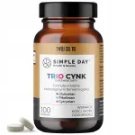 Toidulisand TRIO ORGANIC ZINC 15mg, 100 tabletti