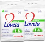 LOVELA Family pesupulber v&auml;rvilistele riietele, 2 x 2,1 kg