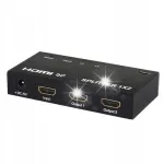 SAVIO CL-42 HDMI-signaali jaotur, 2 v&auml;ljundit, 4K FHD