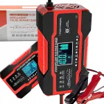 Automaatne auto akulaadija 12V/24V taastamisfunktsiooniga