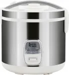 Royal Swiss 2.2L riisikeetja soojenduse ja aurutajaga violetne-hall