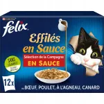 Felix Effiles en Sauce kassitoit kastmega, kotid, 12 x 85 g