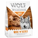 Koeratoit Wolf of Wilderness Soft Wide Acres kanalihaga, 1 kg
