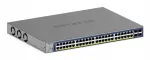 Netgear GS752TXPv3 v&otilde;rgul&uuml;liti, 52 PoE porti, 380W, juhitav