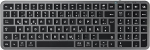 iClever BK20 traadita klaviatuur, Bluetooth, QWERTZ DE, kleebistega