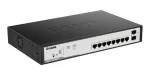 D-Link DGS-1100-10MPV2 v&otilde;rgul&uuml;liti, 8x GbE PoE+ porti, 2x SFP