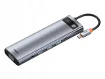 USB-C jaotus BASEUS Metal Gleam CAHUB-CT0G, passiivne