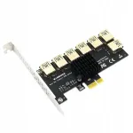 PCIe 1 kuni 7 PCI Express USB 3.0 adapter