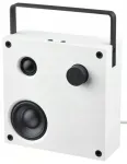 IKEA VAPPEBY juhtmevaba Bluetooth k&otilde;lar, valge, 20x20 cm, 3. p&otilde;lvkond