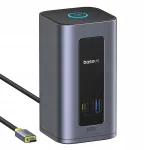 BASEUS 12-in-1 USB-C dokijaam, 100W PD, 10Gbps, HDMI, DP, RJ45