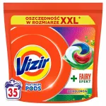 Pesukapslid Vizir Platinum PODS+ Fairy Effect, 35 tk
