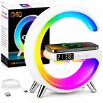 Juhtmevaba k&otilde;lar RGB-valgustuse, Bluetooth &auml;ratuskella ja juhtmevaba laadijaga