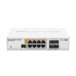 MikroTik CRS112-8P-4S-IN v&otilde;rgu kommuter, 8 PoE porti, 4 SFP, gigabit Ethernet