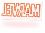 Dekoratiivne LED NEON MARVEL logoga lamp m&auml;ngutoale
