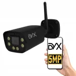 V&auml;ljas j&auml;lgimiskaamera HORN, 5MP, SONY, LTE, GSM, SD kaardi pesa, SIM-kaardiga, IP, must, suumiga