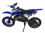 Laste mini motokrossi ratas 49cc, 10-tollised rattad, sinine