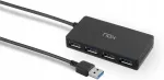 NOX One USB jaotur, 4 pesa, must
